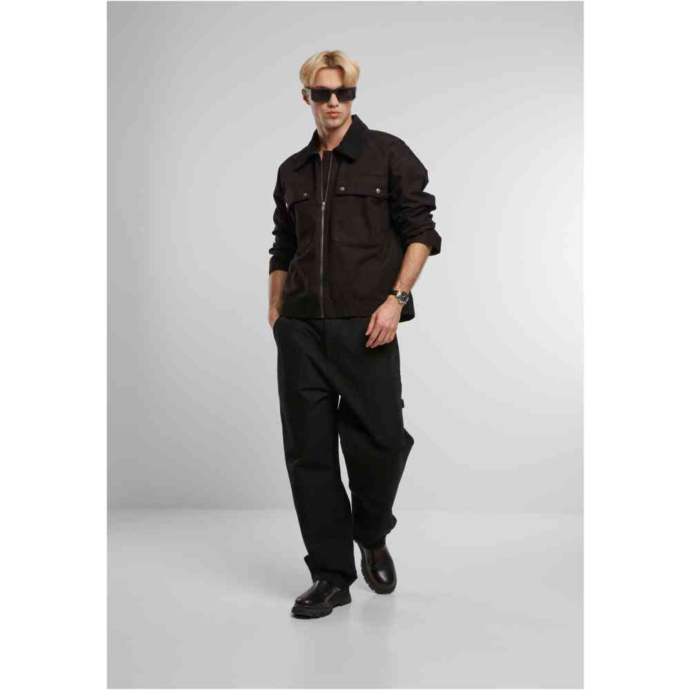 Urban Classics - Workwear Cotton Jacket - Zwart